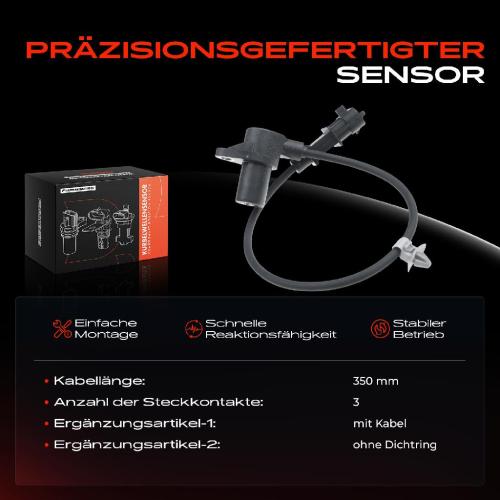 1x Kurbelwellensensor Impulsgeber für Hyundai i20 i30 Accent KIA Cee'D Rio Bild 1x Kurbelwellensensor Impulsgeber für Hyundai i20 i30 Accent KIA Cee'D Rio