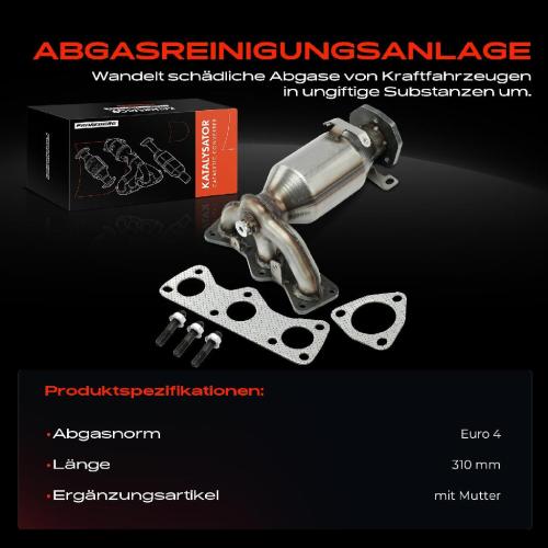 1x Krümmerkatalysator für VW Polo 9A 9N Skoda Fabia I 6Y2 6Y3 6Y5 Bild 1x Krümmerkatalysator für VW Polo 9A 9N Skoda Fabia I 6Y2 6Y3 6Y5