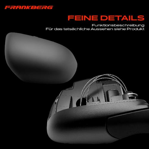 Frankberg 1x Außenspiegel Rechts für Dacia Duster HS 1.5L 1.6L 2010-2012 Bild Frankberg 1x Außenspiegel Rechts für Dacia Duster HS 1.5L 1.6L 2010-2012