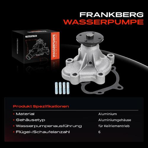 1x Wasserpumpe Kühlwasserpumpe für Opel Corsa B 73 78 79 1.5L 1993-2000 Bild 1x Wasserpumpe Kühlwasserpumpe für Opel Corsa B 73 78 79 1.5L 1993-2000