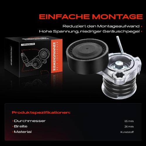 1x Spannrolle Riemenspanner für Opel Antara Chevrolet Captiva Cruze Lacetti 2.2L Bild 1x Spannrolle Riemenspanner für Opel Antara Chevrolet Captiva Cruze Lacetti 2.2L