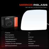 1x Spiegelglas Außenspiegel rechts für VW Crafter Pritsche/Fahrgestell SZ 2.0L Bj ab 2016