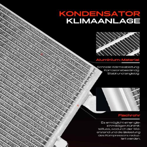 Frankberg 1x Kondensator Klimaanlage für Fiat Panda Kasten Van 169 1.1L-1.4L Bild Frankberg 1x Kondensator Klimaanlage für Fiat Panda Kasten Van 169 1.1L-1.4L