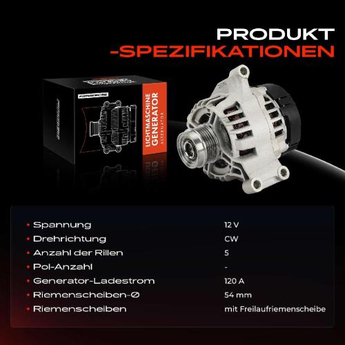 Frankberg 1x Lichtmaschine Generator f r Alfa Romeo Mito 955 Giulietta Fiat Punto Lancia Bild Frankberg 1x Lichtmaschine Generator f r Alfa Romeo Mito 955 Giulietta Fiat Punto Lancia