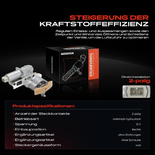 1x Steuerventil Nockenwellenverstellung für VW Phaeton Touareg Audi A6 4B2 4B5 A8 4D2 Bild 1x Steuerventil Nockenwellenverstellung für VW Phaeton Touareg Audi A6 4B2 4B5 A8 4D2