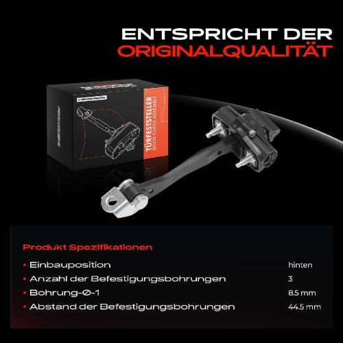 1x Türfeststeller Türfangband Türstopper Hinten für Alfa Romeo Giulietta Kasten/Schrägheck Bild 1x Türfeststeller Türfangband Türstopper Hinten für Alfa Romeo Giulietta Kasten/Schrägheck