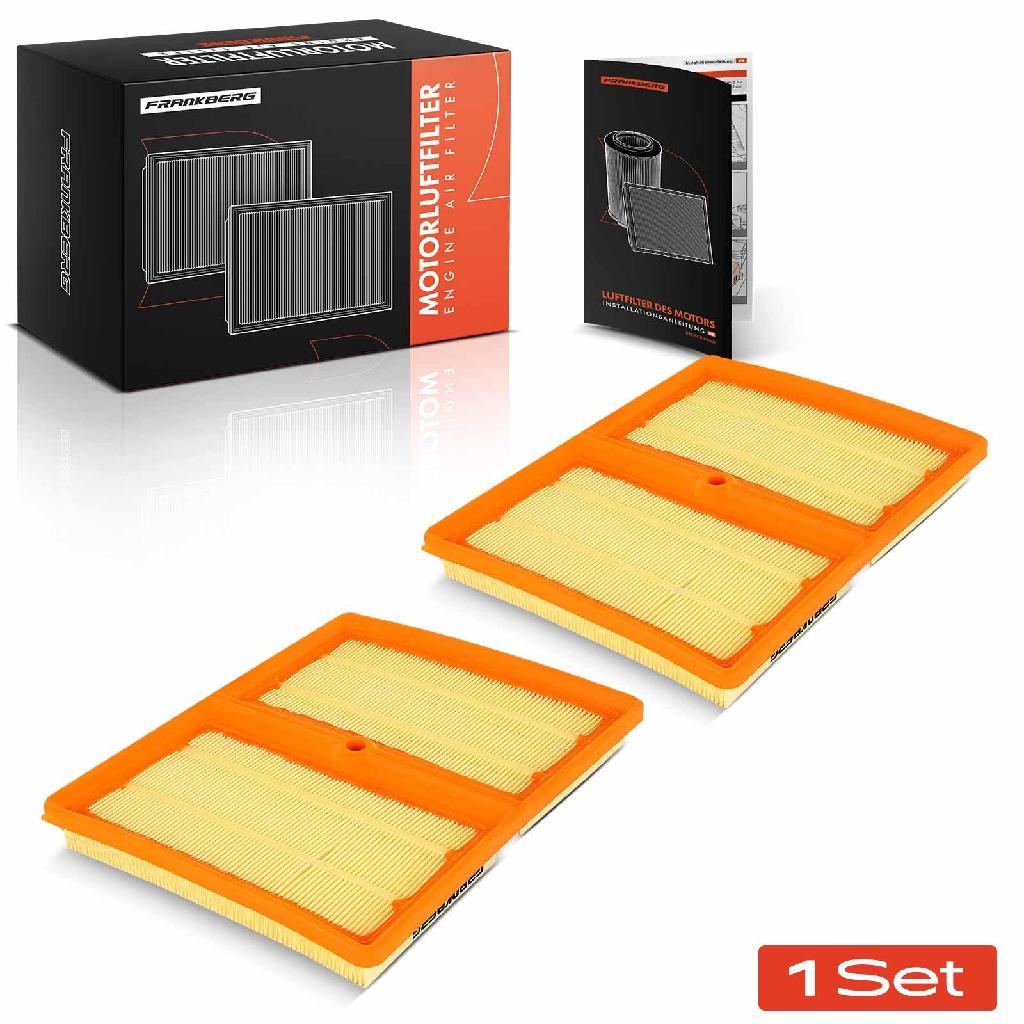 2x Luftfilter Filtereinsatz für Audi A1 A3 VW Golf Polo Seat Leon Skoda