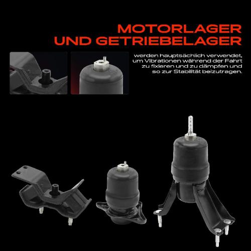 2x Motorlager Getriebelagerlager Links für Toyota Camry V1 CV1 XV1 V1 2.2L 1991-1996 Bild 2x Motorlager Getriebelagerlager Links für Toyota Camry V1 CV1 XV1 V1 2.2L 1991-1996