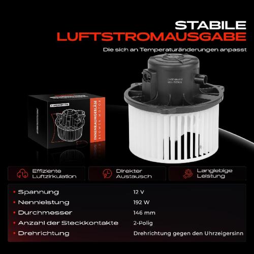 Frankberg 1x Gebläsemotor Innenraumgebläse für Hyundai Coupe GK RD 1996-2009 Bild Frankberg 1x Gebläsemotor Innenraumgebläse für Hyundai Coupe GK RD 1996-2009