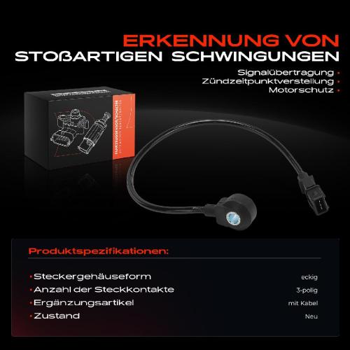 1x Klopfsensor Klopfgeber für Citroën Xantia Fiat Brava Hyundai Accent Peugeot 306 Bild 1x Klopfsensor Klopfgeber für Citroën Xantia Fiat Brava Hyundai Accent Peugeot 306