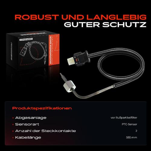 1x Abgastemperatursensor für Mercedes Benz W204 C207 S212 W447 X164 2.1L-4.0L Bild 1x Abgastemperatursensor für Mercedes Benz W204 C207 S212 W447 X164 2.1L-4.0L