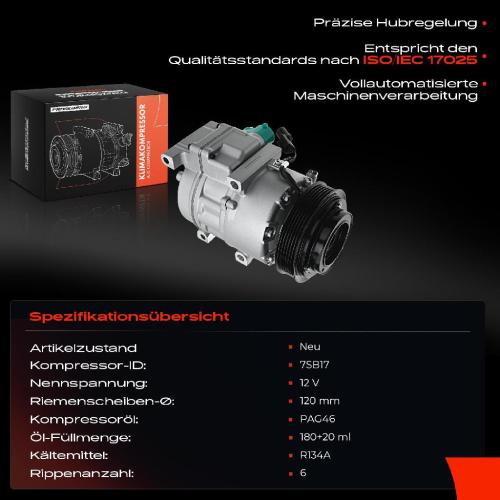 1x Klimakompressor für Hyundai i30 Kombi FD Elantra HD KIA Cee'D ED 2006-2013 Bild 1x Klimakompressor für Hyundai i30 Kombi FD Elantra HD KIA Cee'D ED 2006-2013