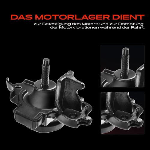 2x Motorlager Getriebelagerlager Vorne und Hinten für Honda Jazz 2 GD GE2 GE3 1.5L Bild 2x Motorlager Getriebelagerlager Vorne und Hinten für Honda Jazz 2 GD GE2 GE3 1.5L
