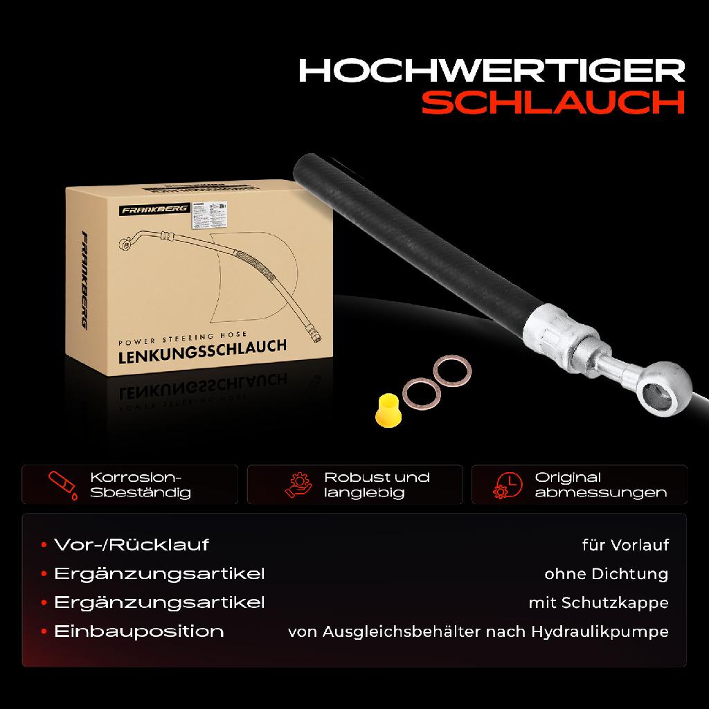 1x Hydraulikschlauch Lenkung für BMW 3er Cabriolet Coupe Z3 Coupe