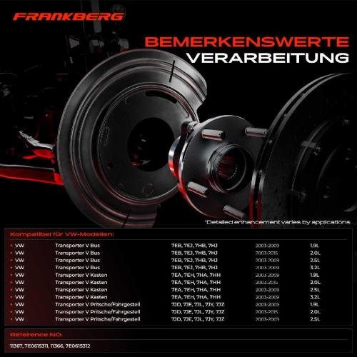 2x Ankerblech Bremsscheibe Vorderachse Beidseitig für VW Multivan 5 T5 7E 7H 7J 2003-2015 Bild 2x Ankerblech Bremsscheibe Vorderachse Beidseitig für VW Multivan 5 T5 7E 7H 7J 2003-2015