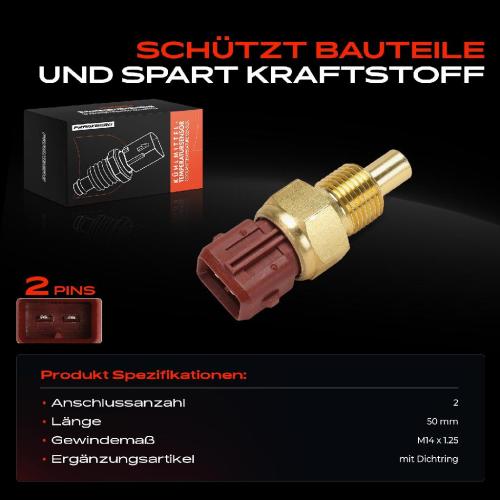 1x Sensor Kühlmitteltemperatur für Peugeot 306 406 Citroen Jumper Xsara Fiat Ducato Bild 1x Sensor Kühlmitteltemperatur für Peugeot 306 406 Citroen Jumper Xsara Fiat Ducato