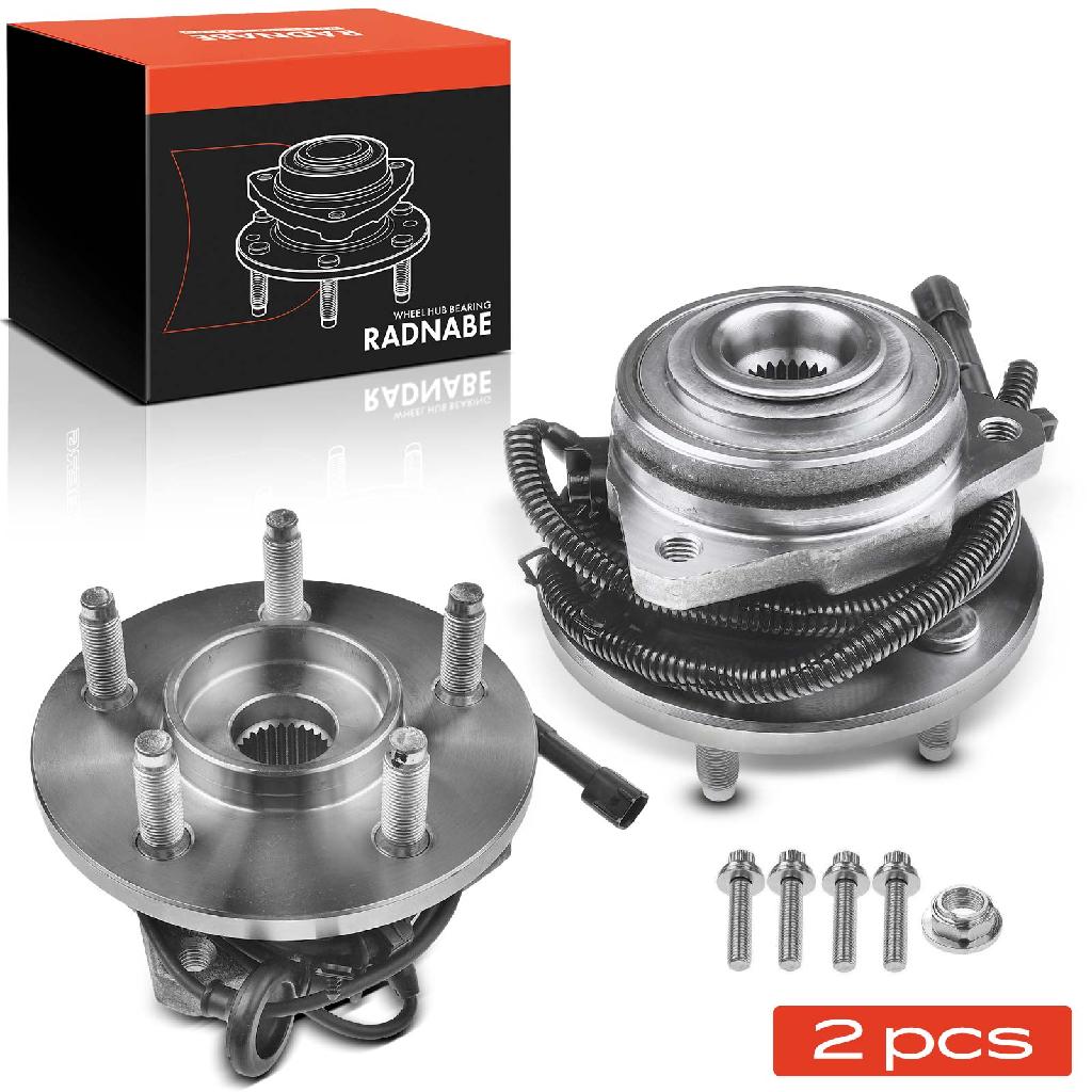 2x Radnabe Radlagersatz Vorderachse beidseitig für Jeep Cherokee 2.4L 2.5L 2.8L 3.7L 2001-2008