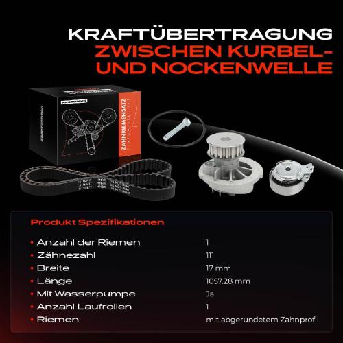 1x Zahnriemensatz Zahnriemen Wasserpumpe für Opel Astra G CC T98 Combo Meriva Bild 1x Zahnriemensatz Zahnriemen Wasserpumpe für Opel Astra G CC T98 Combo Meriva