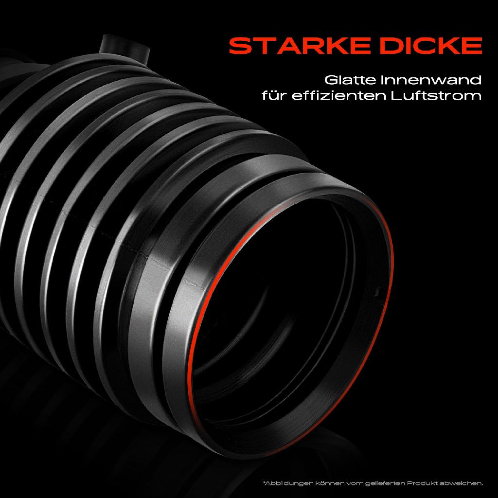 1x Ansaugschlauch, Luftfilter für BMW 5er E39 7er E38 1995-2004