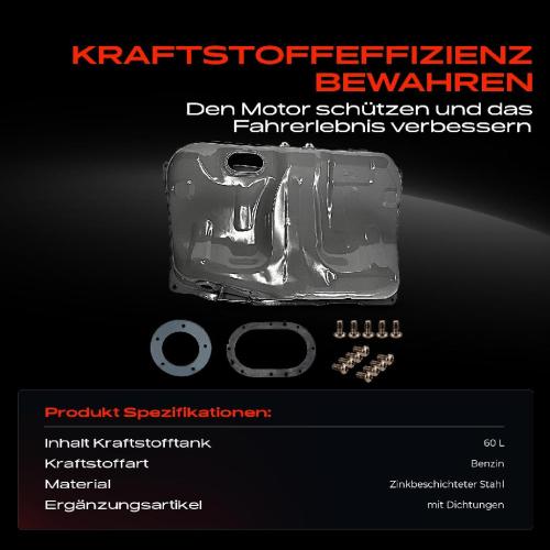 Frankberg 1x Kraftstofftank Kraftstoffbehälter für Toyota Carina E 1.6L-2.0L Bild Frankberg 1x Kraftstofftank Kraftstoffbehälter für Toyota Carina E 1.6L-2.0L