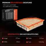 1x Luftfilter Filtereinsatz für BMW 5er F90 G30 G31 6er G32 7er G11 G12 X3 X4 X5