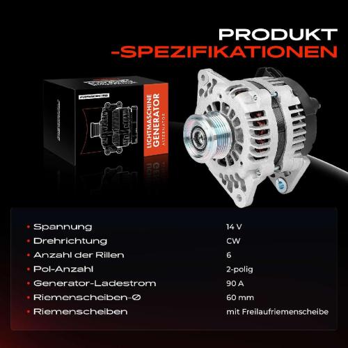 1x Lichtmaschine Generator für Opel Astra L48 Corsa D S07 Meriva X03 Zafira Bild 1x Lichtmaschine Generator für Opel Astra L48 Corsa D S07 Meriva X03 Zafira