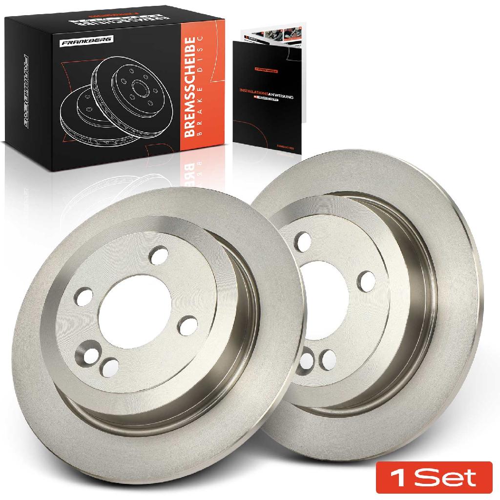 2x Bremsscheiben Hinterachse für MINI Mini Mini Cabriolet R50 R53 R56 R52 R57 R55 R58 R59 2001-2015