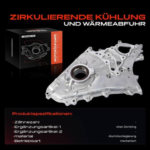 Frankberg 1x Ölpumpe für Nissan Almera II Hatchback Primera Hatchback Kombi X-Trail Bild Frankberg 1x Ölpumpe für Nissan Almera II Hatchback Primera Hatchback Kombi X-Trail