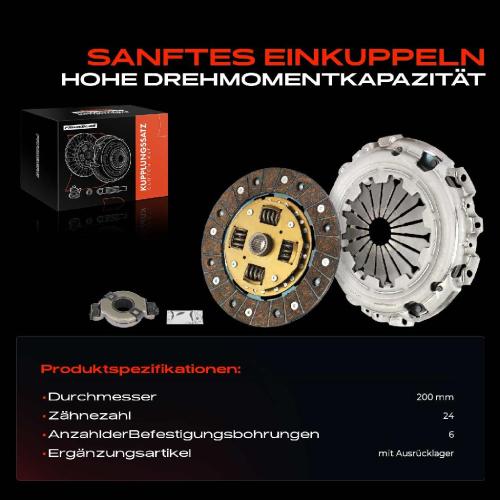 1x Kupplungssatz für VW Golf III Polo Classic Variant Caddy MPV Kasten/MPV Lupo Vento Seat Arosa Cordoba Vario Bild 1x Kupplungssatz für VW Golf III Polo Classic Variant Caddy MPV Kasten/MPV Lupo Vento Seat Arosa Cordoba Vario