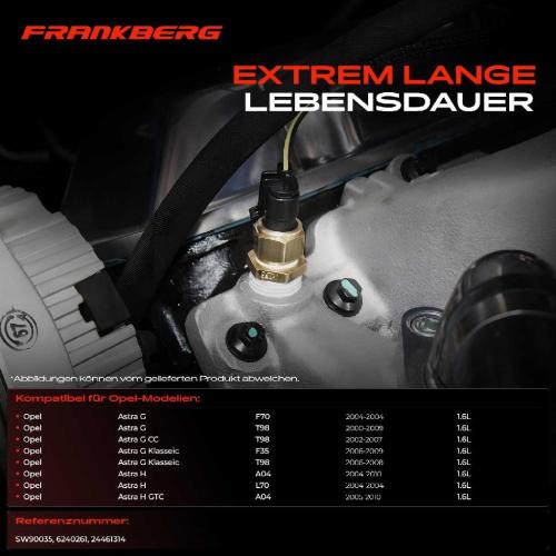 1x Öldruckschalter für Opel Astra G F70 T98 F35 Astra H A04 L70 1.6L 2000-2010 Bild 1x Öldruckschalter für Opel Astra G F70 T98 F35 Astra H A04 L70 1.6L 2000-2010