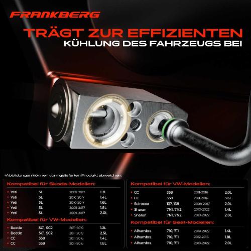 1x Expansionsventil Klimaanlage für VW Beetle Jetta 4 CC Scirocco Sharan Seat Skoda Bild 1x Expansionsventil Klimaanlage für VW Beetle Jetta 4 CC Scirocco Sharan Seat Skoda