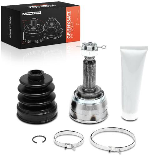 Frankberg 1x Antriebswelle Gelenksatz Vorderachse für Hyundai Accent I Pony Mitsubishi Colt I Bild Frankberg 1x Antriebswelle Gelenksatz Vorderachse für Hyundai Accent I Pony Mitsubishi Colt I