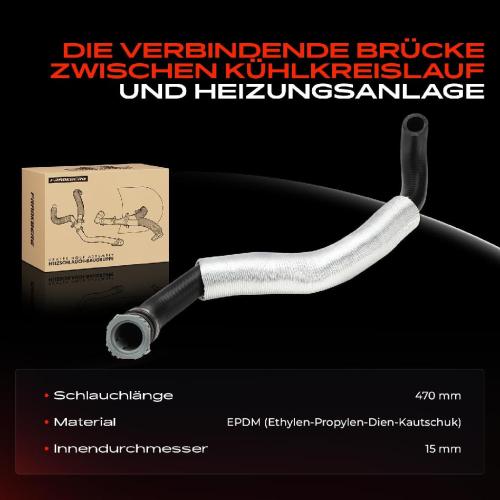1x Heizungsschlauch Schlauch Wärmetauscher-Heizung für Volvo C30 C70 S40 V40 V50 Bild 1x Heizungsschlauch Schlauch Wärmetauscher-Heizung für Volvo C30 C70 S40 V40 V50