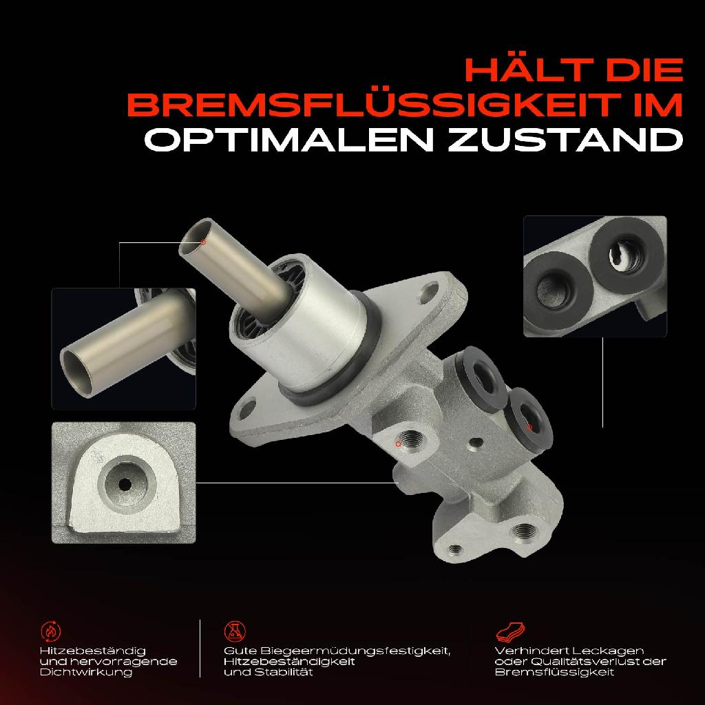 1x Hauptbremszylinder Bremszylinder für VW Golf 3 1H Polo Classic Passat Seat Ibiza