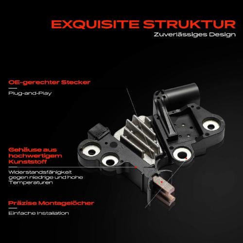 1x Lichtmaschinenregler Generatorregler für BMW E90 E91 E92 E93 E81 E60 E61 E70 E85 Bild 1x Lichtmaschinenregler Generatorregler für BMW E90 E91 E92 E93 E81 E60 E61 E70 E85