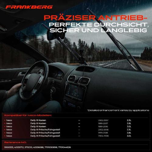 1x Wischermotor Scheibenwischermotor Vorne für Iveco Daily III Kasten Pritsche 1999-2007 Bild 1x Wischermotor Scheibenwischermotor Vorne für Iveco Daily III Kasten Pritsche 1999-2007