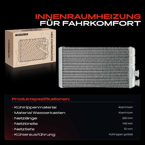 1x Wärmetauscher Innenraumheizung für VW Touareg Audi A4 A6 A5 Bentley Bentayga Bild 1x Wärmetauscher Innenraumheizung für VW Touareg Audi A4 A6 A5 Bentley Bentayga
