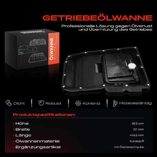1x Ölwanne Getriebeölwanne für Porsche Panamera 970 2010-2016 3.0L 3.6L 4.8L Bild 1x Ölwanne Getriebeölwanne für Porsche Panamera 970 2010-2016 3.0L 3.6L 4.8L