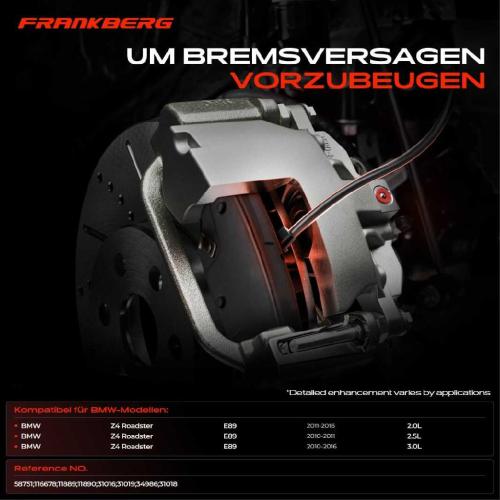 2x Warnkontakt Bremsbelagverschleiß Vorne Hinten für BMW Z4 Roadster E89 Bild 2x Warnkontakt Bremsbelagverschleiß Vorne Hinten für BMW Z4 Roadster E89