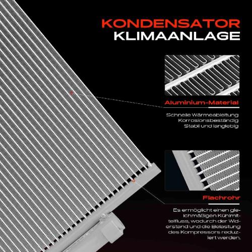 1x Kondensator Klimaanlage für Maserati Ghibli 3 M157 Levante M161 Bild 1x Kondensator Klimaanlage für Maserati Ghibli 3 M157 Levante M161