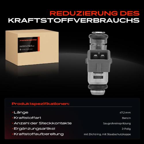 Frankberg 1x Einspritzventil Einspritzdüse für Renault Laguna I II Megane I II Clio Bild Frankberg 1x Einspritzventil Einspritzdüse für Renault Laguna I II Megane I II Clio