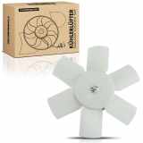 Frankberg 1x Motorkühller Einfachlüfter ohne Kühlerlüfterrahmen VW Caddy II Audi 80 8C Seat Cordoba 6K1 6K2