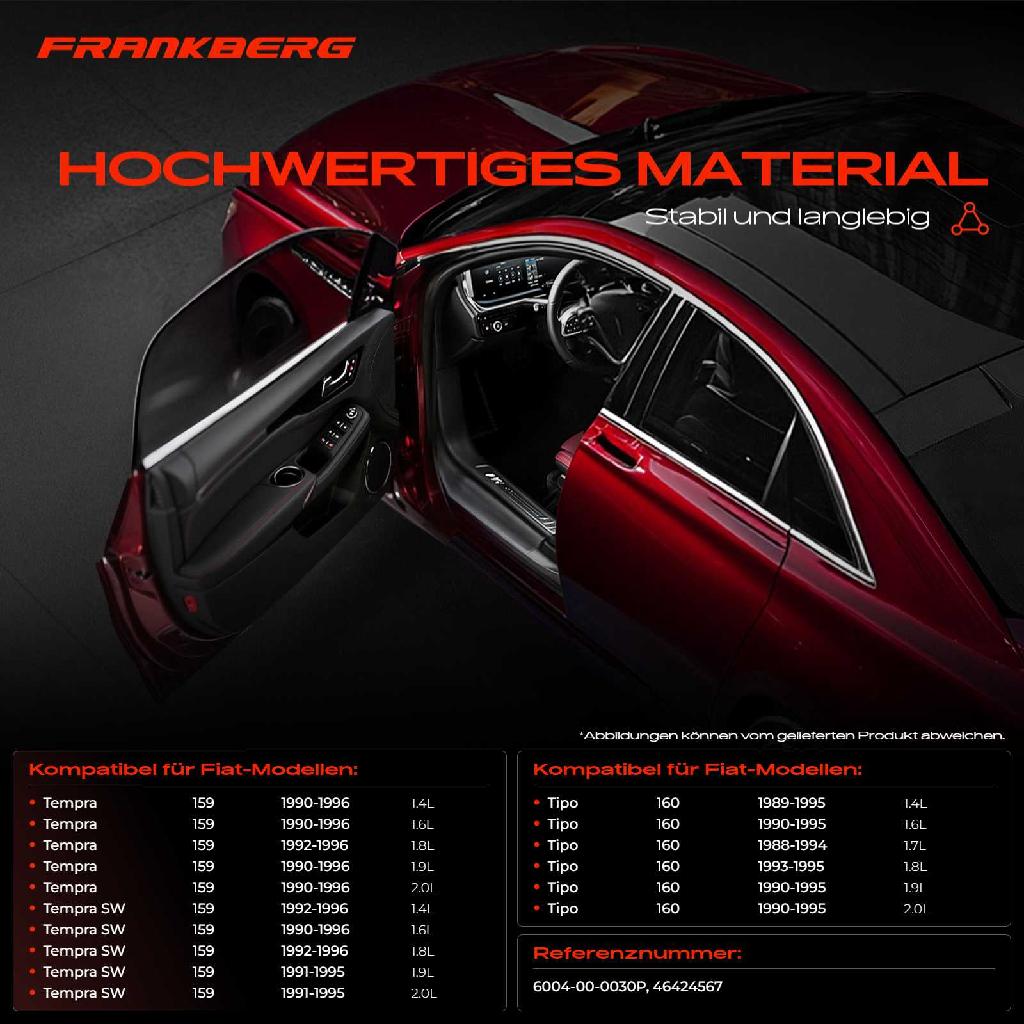 1x Türfeststeller Türfangband Türstopper Vorne für Fiat Tempra SW 159 Tipo 160