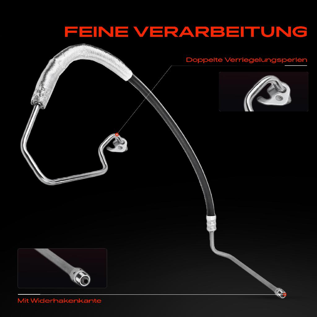 1x Servolenkung Schlauch für Ford Mondeo III B4Y B5Y BWY 2000-2007 2.0L 2.2L