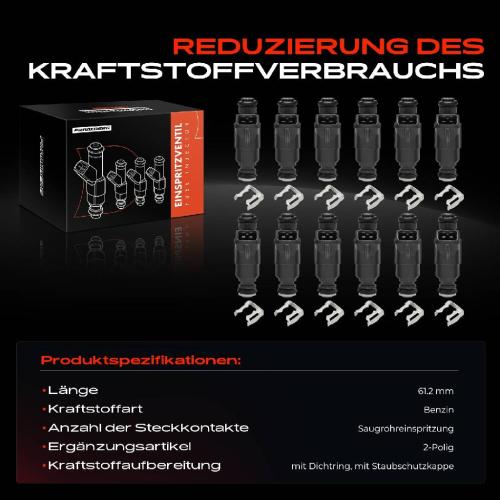 12x Einspritzventil Einspritzdüse für Mercedes-Benz W220 C215 C216 R230 6.0L Bild 12x Einspritzventil Einspritzdüse für Mercedes-Benz W220 C215 C216 R230 6.0L