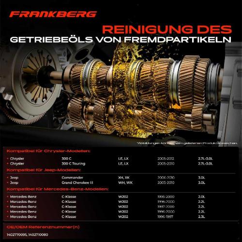1x Hydraulikfiltersatz Automatikgetriebe für Mercedes C E G M Klasse W202 W211 S211 210 163 CLK Bild 1x Hydraulikfiltersatz Automatikgetriebe für Mercedes C E G M Klasse W202 W211 S211 210 163 CLK