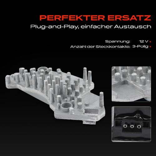 1x Widerstand Vorwiderstand Gebläsemotor für Mercedes-Benz E-Klasse W210 S210 2.3L-4.3L 1995-2003 Bild 1x Widerstand Vorwiderstand Gebläsemotor für Mercedes-Benz E-Klasse W210 S210 2.3L-4.3L 1995-2003