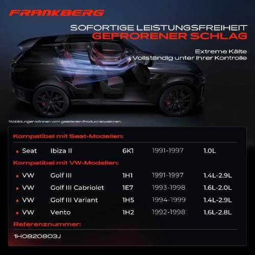 1x Klimakompressor für Seat Ibiza II VW Golf III 1H 1E Vento 1.0L-2.9L 1991-1999 Bild 1x Klimakompressor für Seat Ibiza II VW Golf III 1H 1E Vento 1.0L-2.9L 1991-1999