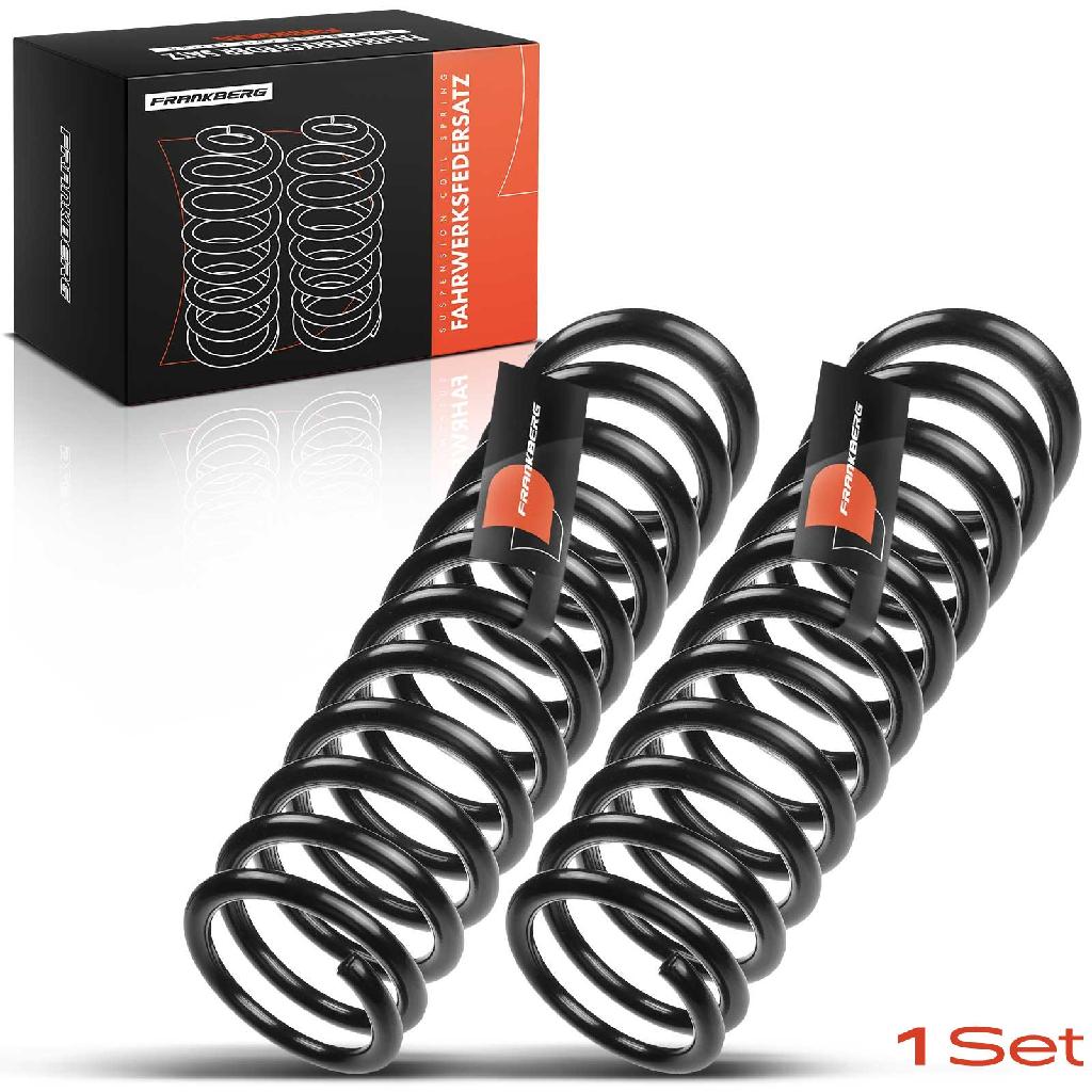 Frankberg 2x Fahrwerksfeder Hinterachse für Audi 80 893 894 1.4L 1.6L 1.8L 1.9L 2.0L 2.3L 2.2L 1986-1991