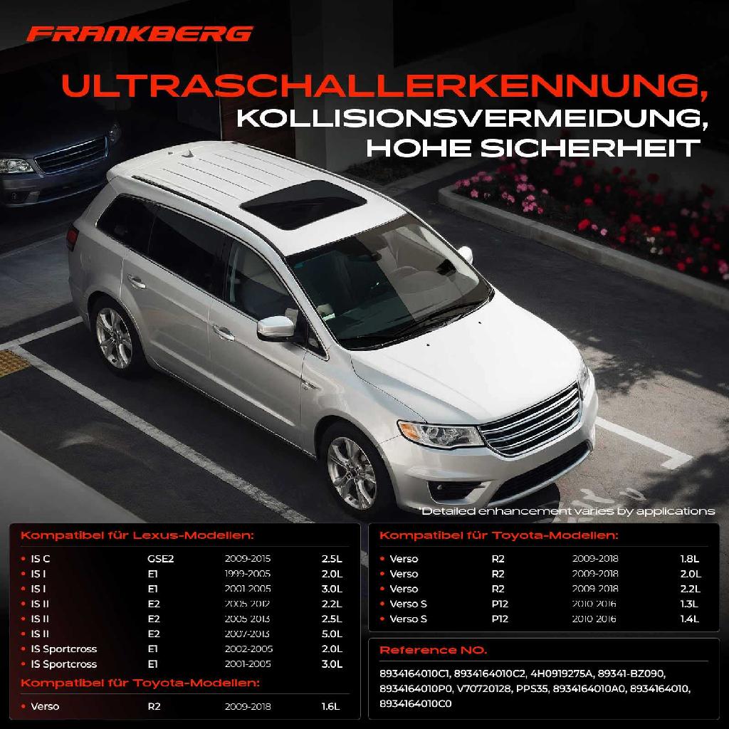 1x Parksensor PDC Sensor Hinten für Lexus IS E1 E2 Toyota Verso R2 P12